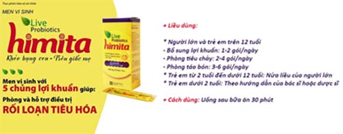 Men vi sinh Himita Live Probiotics được nhập khẩu từ Hàn Quốc