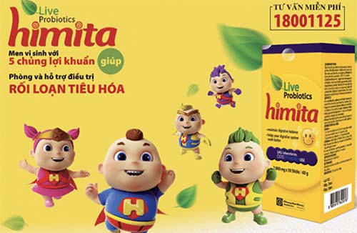Men vi sinh Himita Live Probiotics